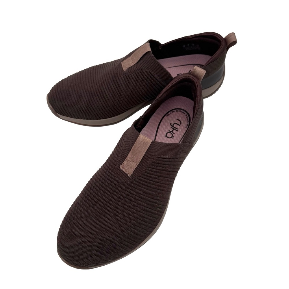 Ryka Brown Slip On Sneakers